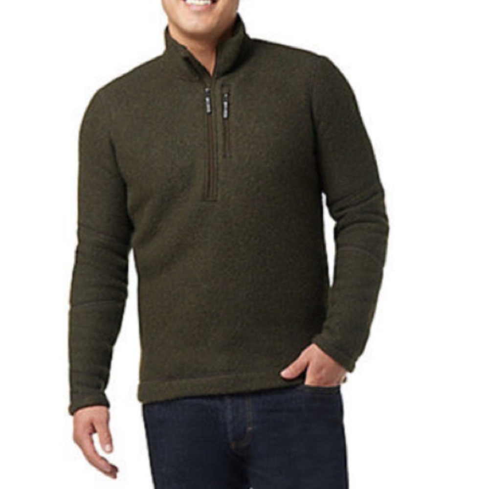 SMARTWOOL Hudson Trail Wool Half Zip Sweater MEN'S